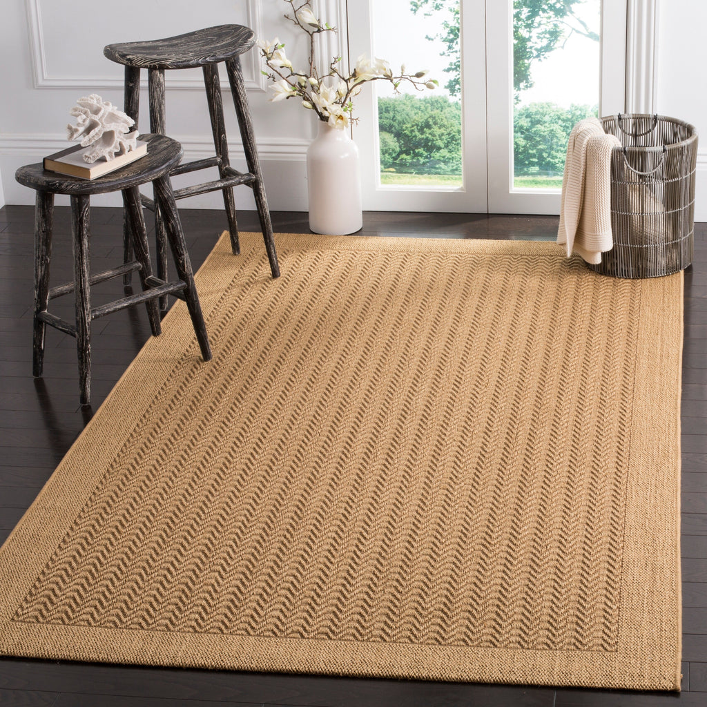 SAFAVIEH, Palm Beach Pearly Modern Sisal Rug