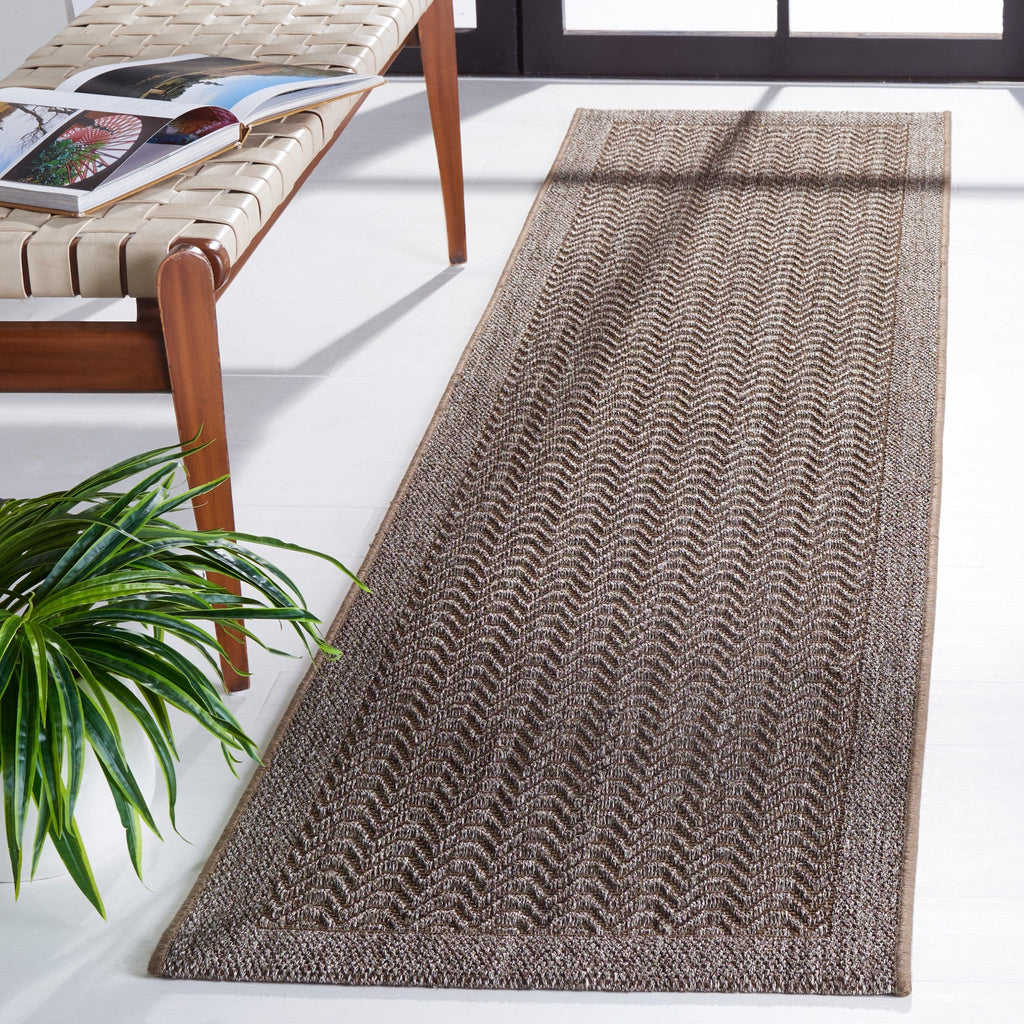 SAFAVIEH, Palm Beach Pearly Modern Sisal Rug