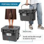 SKTAKOL 16 Quart Cooler Portable Ice Chest Leak-Proof 24 Cans Ice - See Details