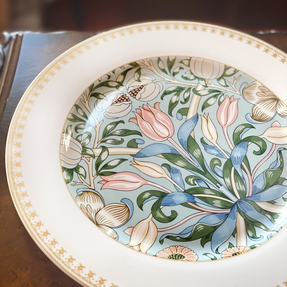 STP Goods Morris Garden Bone China Dinnerware Set of 24 for 6