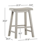 Salvador II Counter Backless Stools (Set of 2) by iNSPIRE Q Classic