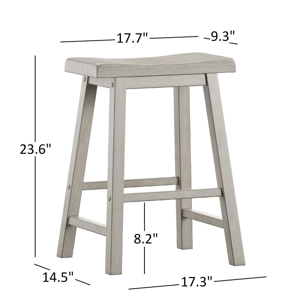 Salvador II Counter Backless Stools (Set of 2) by iNSPIRE Q Classic
