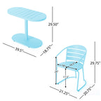 Santa Monica Outdoor 3-Piece Bistro Set by Christopher Knight Home