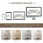 Sectional Sofa,Reversible U Shaped Chenille Couch Set,Free Combination,Oversized 8 Seat Convertible Sofa