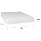 Select Luxury 14-inch Medium Firm Gel Memory Foam Mattress with Cooling Tech