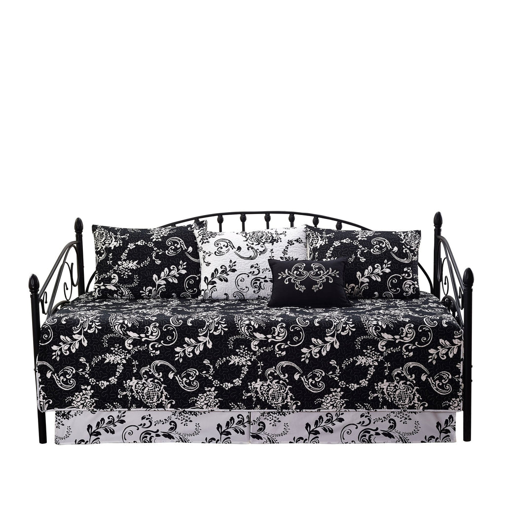 Serenta 6 Piece Cotton Blend Daybed Bedspread Coverlet Set - 75 x 39