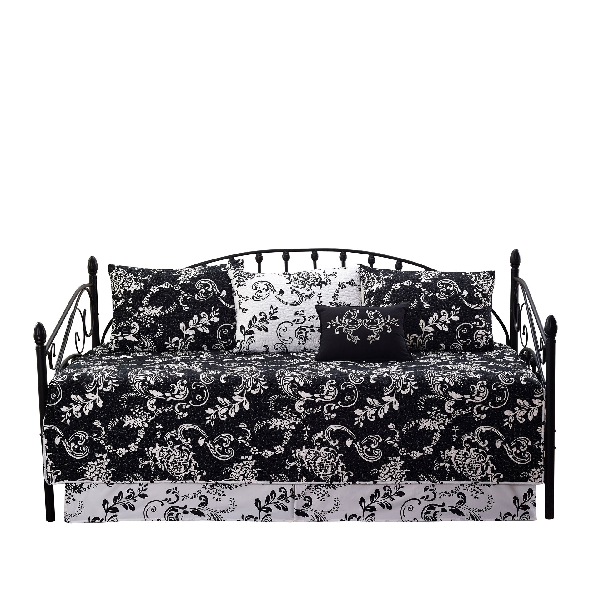 Serenta 6 Piece Cotton Blend Daybed Bedspread Coverlet Set - 75 x 39