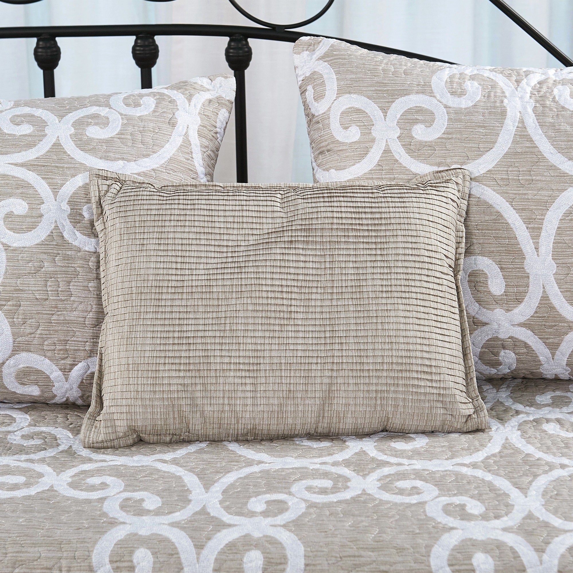 Serenta 6 Piece Cotton Blend Daybed Bedspread Coverlet Set - 75 x 39