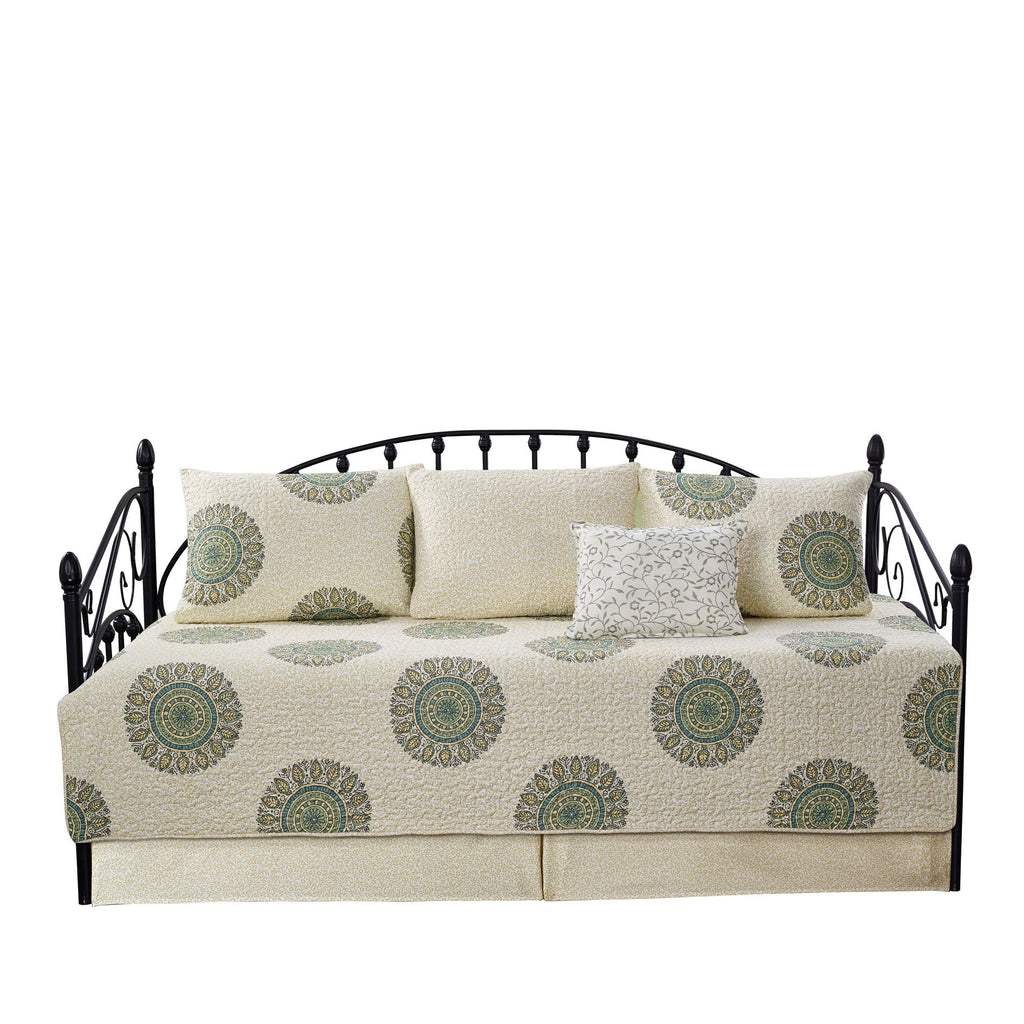 Serenta 6 Piece Cotton Blend Daybed Bedspread Coverlet Set - 75 x 39