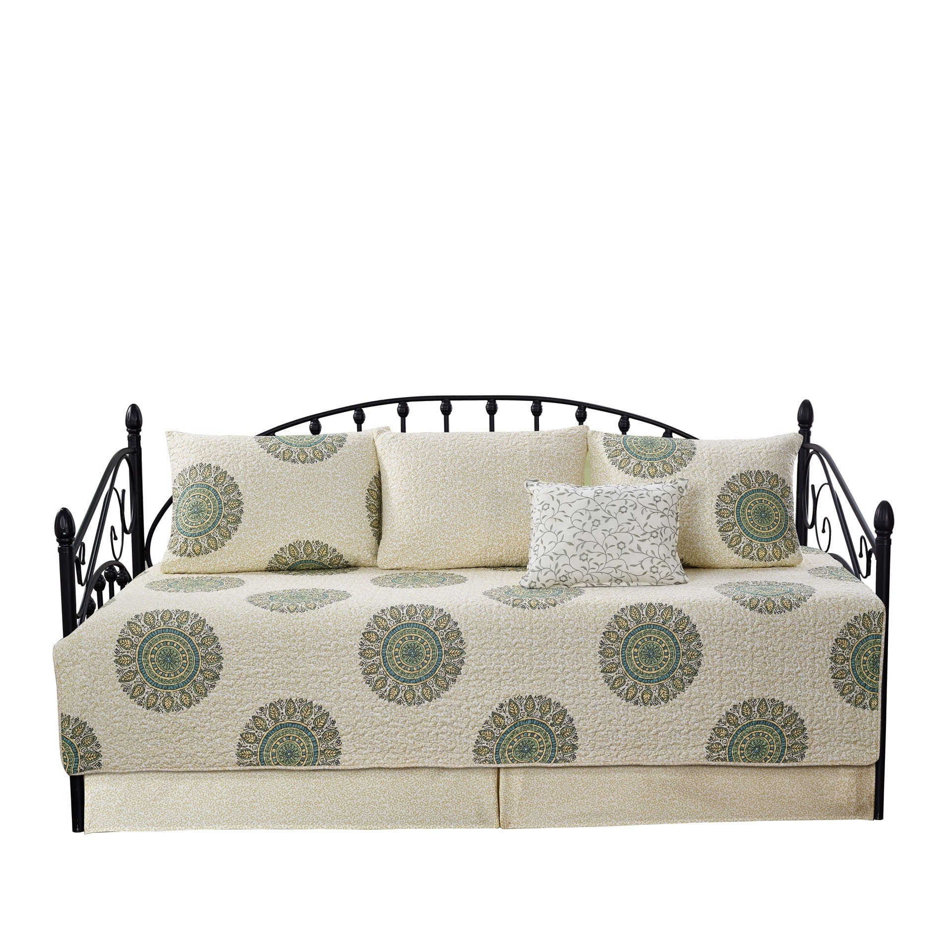 Serenta 6 Piece Cotton Blend Daybed Bedspread Coverlet Set - 75 x 39