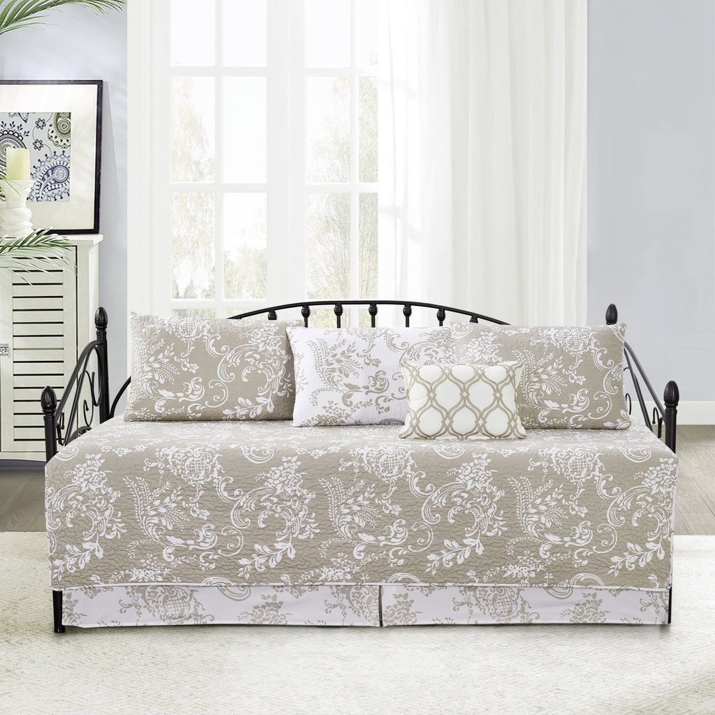 Serenta 6 Piece Cotton Blend Daybed Bedspread Coverlet Set - 75 x 39
