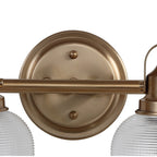 Shirley Metal/Glass LED Vanity Light, by JONATHAN Y