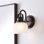 Shirley Metal/Glass LED Vanity Light, by JONATHAN Y