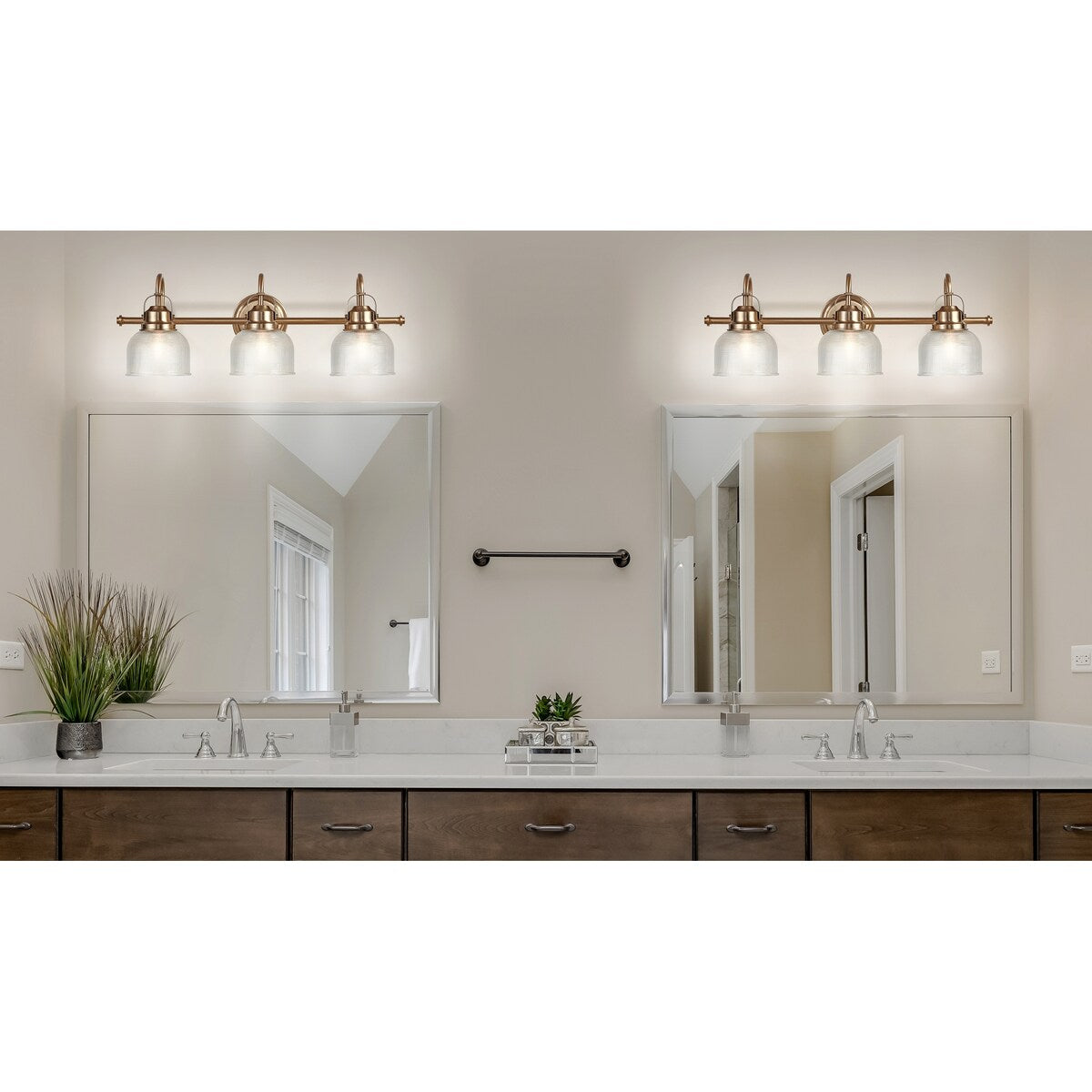 Shirley Metal/Glass LED Vanity Light, by JONATHAN Y