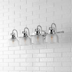 Shirley Metal/Glass LED Vanity Light, by JONATHAN Y