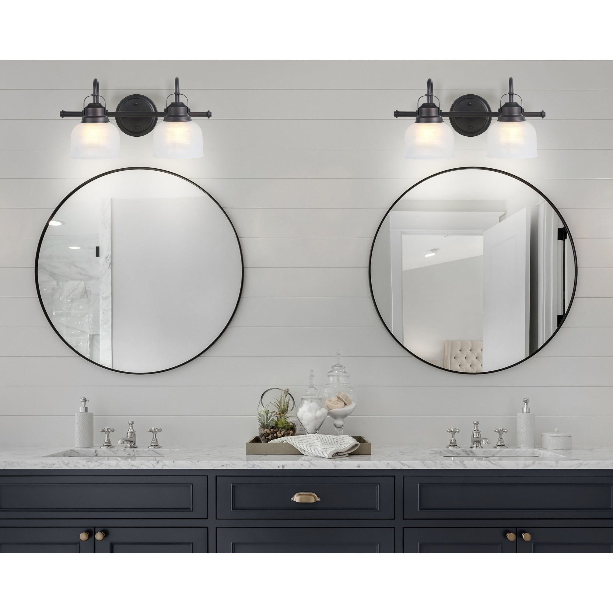 Shirley Metal/Glass LED Vanity Light, by JONATHAN Y
