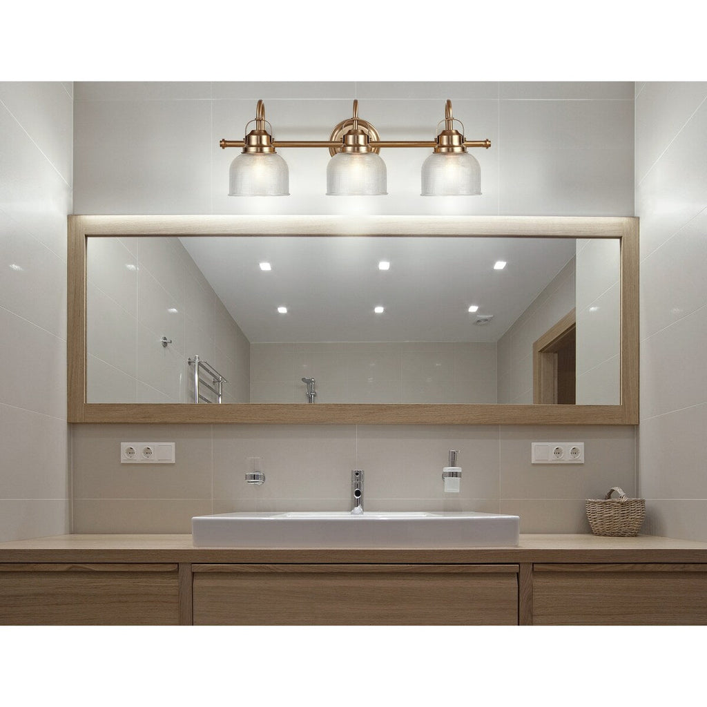 Shirley Metal/Glass LED Vanity Light, by JONATHAN Y