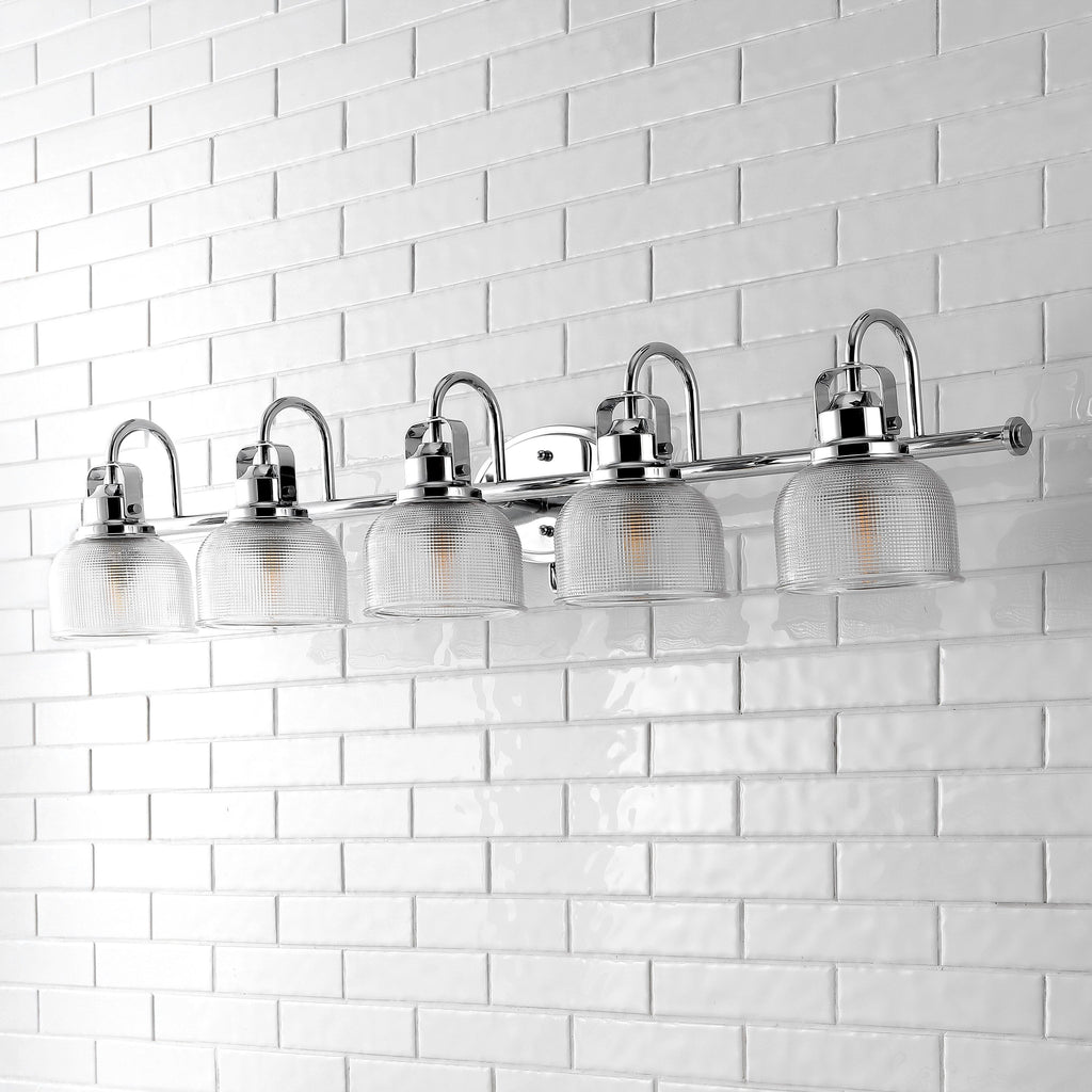 Shirley Metal/Glass LED Vanity Light, by JONATHAN Y