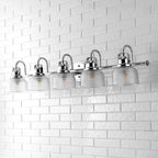 Shirley Metal/Glass LED Vanity Light, by JONATHAN Y