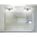 Shirley Metal/Glass LED Vanity Light, by JONATHAN Y