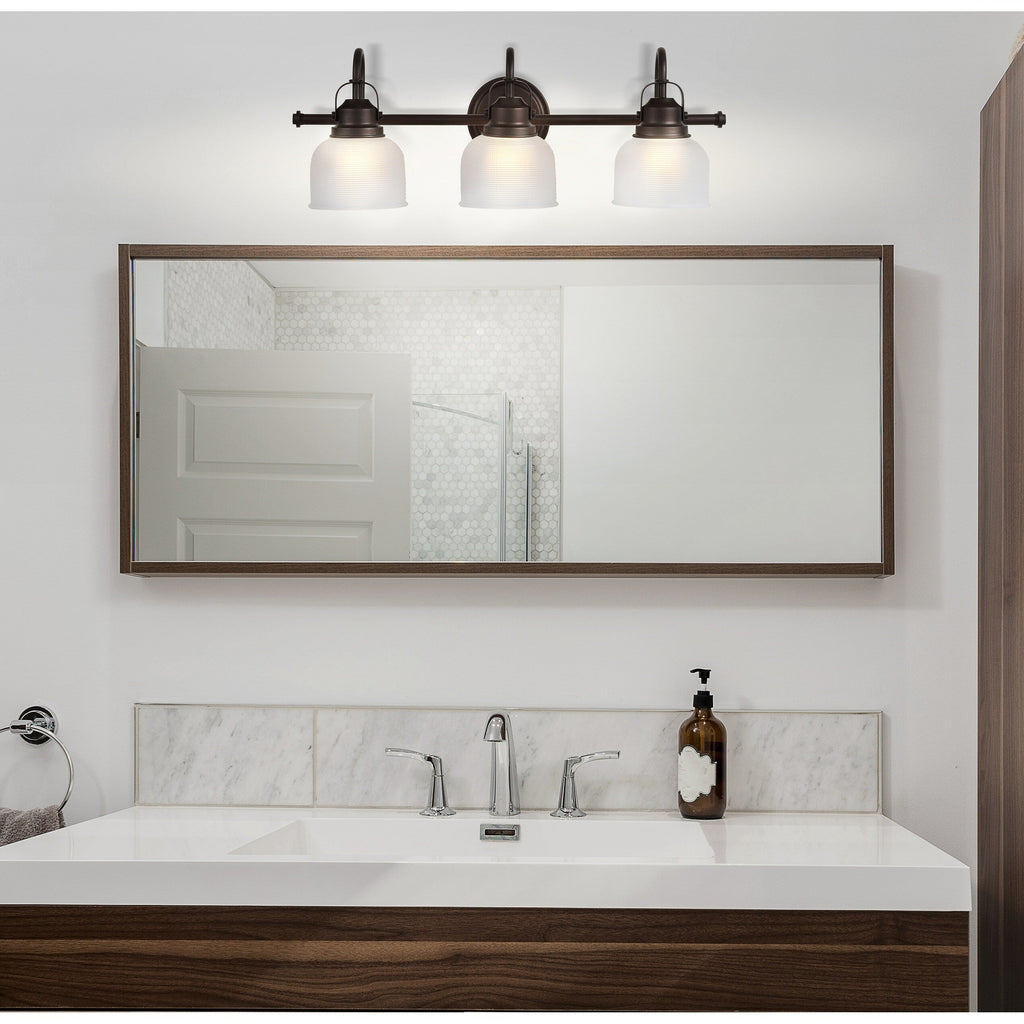 Shirley Metal/Glass LED Vanity Light, by JONATHAN Y