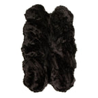 Silver Orchid Parrott Faux Fur Sheepskin Area Rug