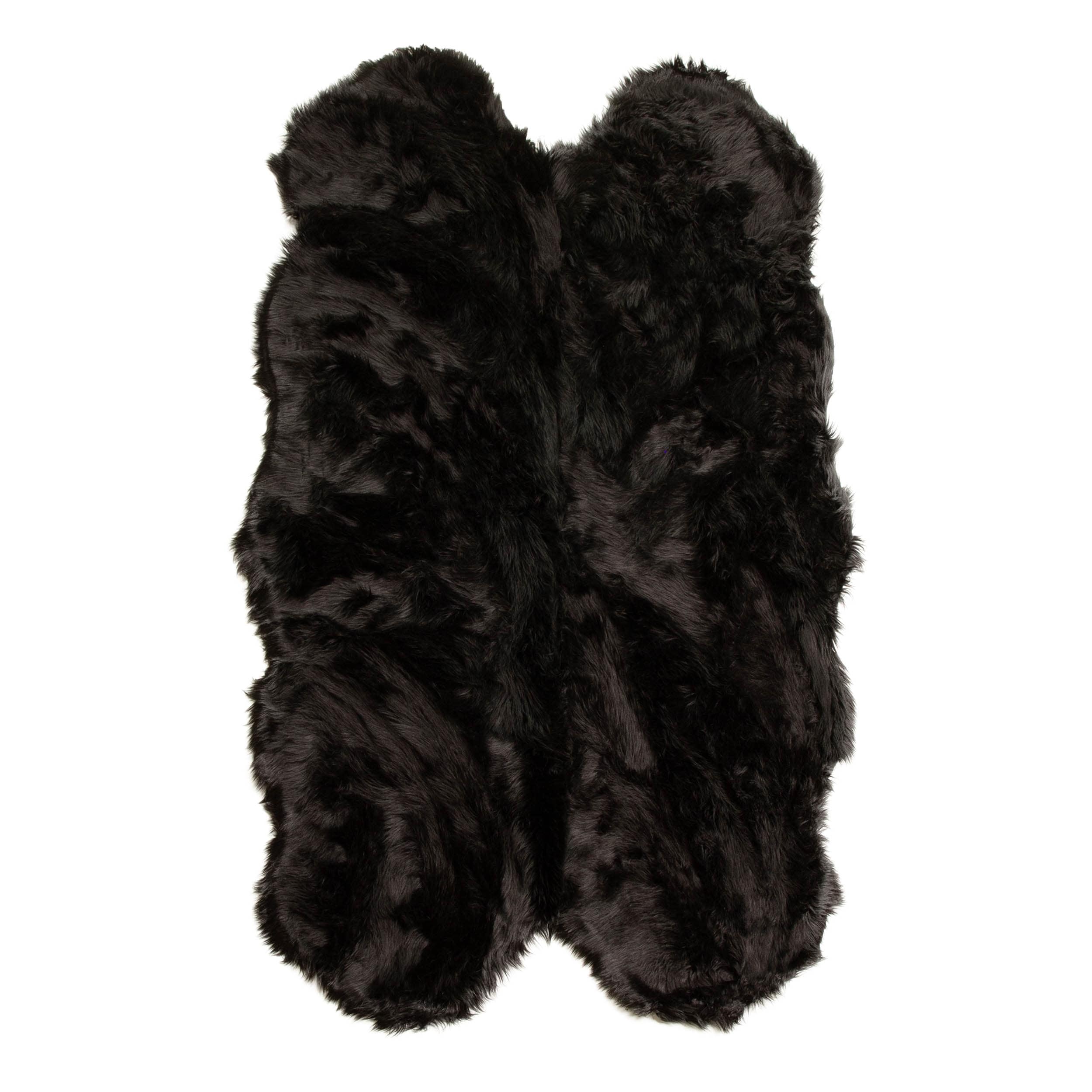 Silver Orchid Parrott Faux Fur Sheepskin Area Rug