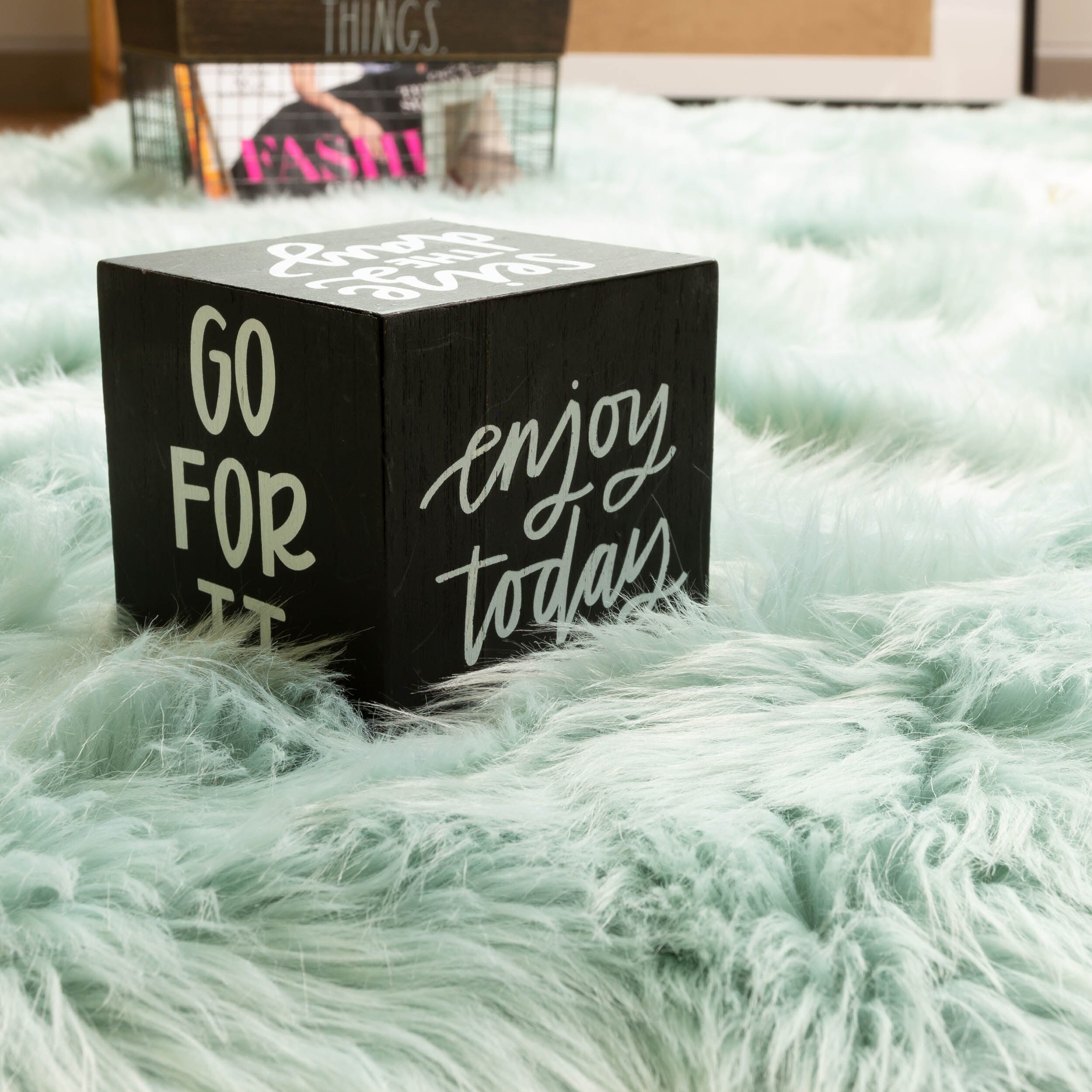 Silver Orchid Parrott Faux Fur Sheepskin Area Rug