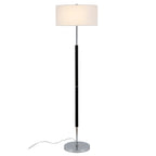 Simone 2-Light Floor Lamp with Fabric Shade