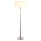 Simone 2-Light Floor Lamp with Fabric Shade