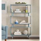Simple Living Margo Mid-Century Modern 3-tier Bookshelf - 59.5h x 36w x 11.8d