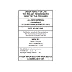 Slumber Solutions Active 14-inch Charcoal Memory Foam Mattress