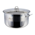 Sofram 18/10 Stainless Steel JUMBO Deep Kettle Stock Pot w/ Lid