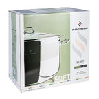 Sofram 18/10 Stainless Steel JUMBO Deep Kettle Stock Pot w/ Lid