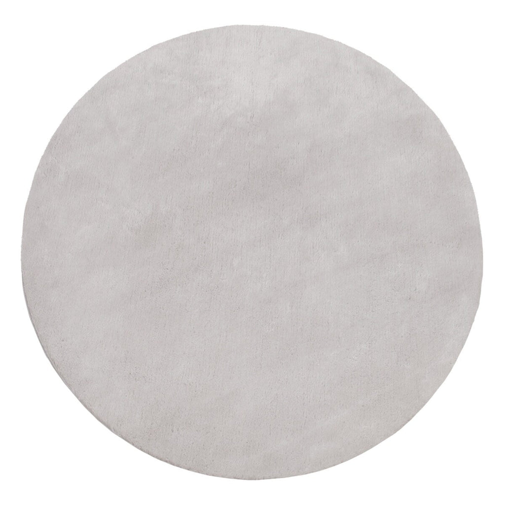 Soft Washable Area Rug with Anti-Slip Backing in solid Colors