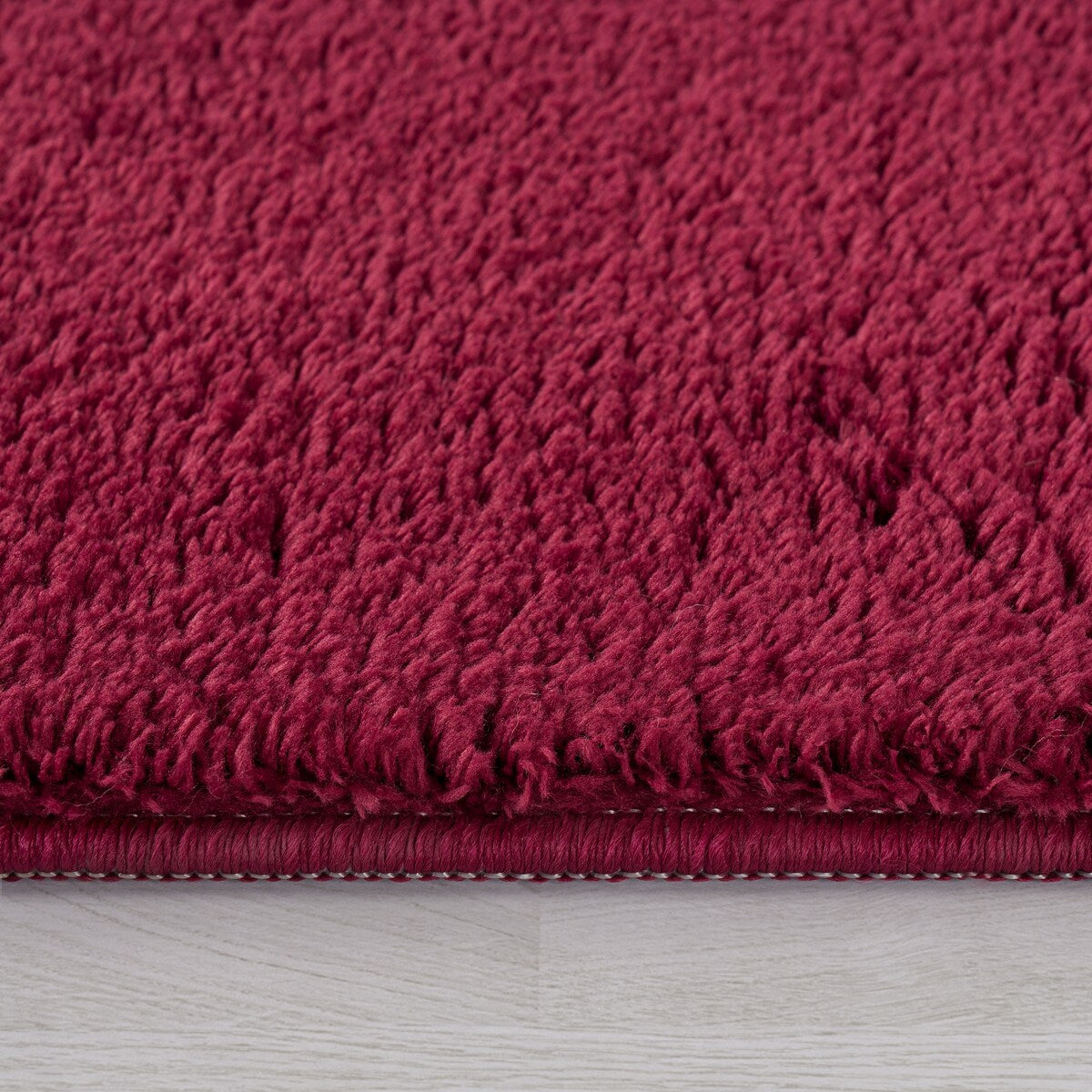 Soft Washable Area Rug with Anti-Slip Backing in solid Colors
