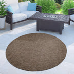 Variegated Waterproof Outdoor Rug for Patio
