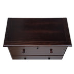 Palace Imports 100% Solid Wood 5-Jumbo Drawer Chest with Lock, Metal or Wooden Knobs