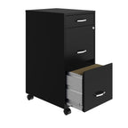 Space Solutions 18 Deep 3 Drawer Metal File Cabinet