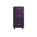 Space Solutions 18 Deep 3 Drawer Metal File Cabinet