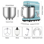 Stand Mixer - 7.5QT Capacity, 10-Speed Settings, 660W Motor