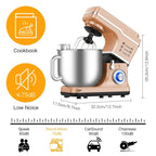 Stand Mixer - 7.5QT Capacity, 10-Speed Settings, 660W Motor
