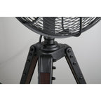Star Fans Star Tripod 16-inch Stand Fan with Wooden Legs