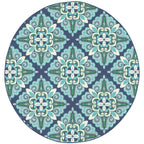 Style Haven Martinque Medallion Indoor Outdoor Area Rug-