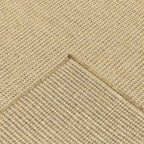 Style Haven Veranda Light Brown Solid Textured Indoor-Outdoor Area Rug