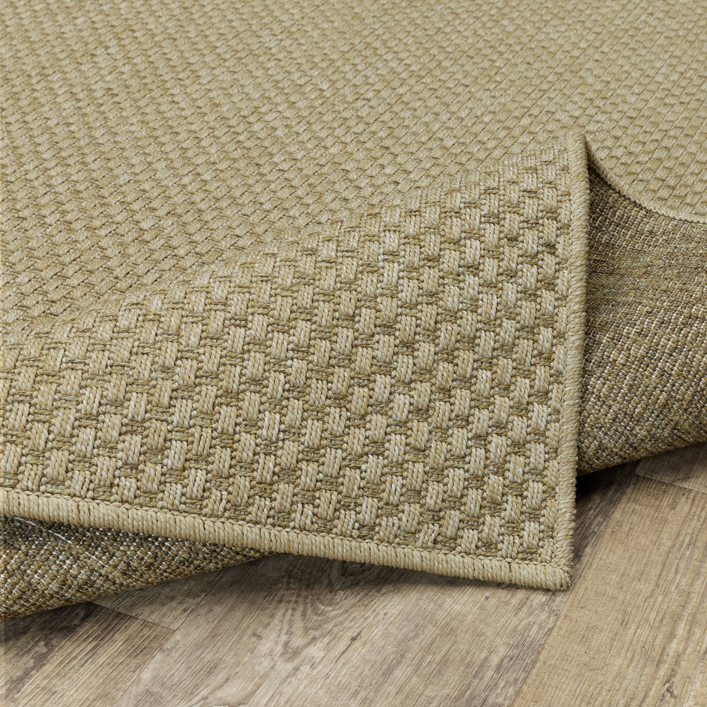 Style Haven Veranda Tonal Woven Basket Weave Indoor-Outdoor Rug