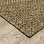Style Haven Veranda Tonal Woven Basket Weave Indoor-Outdoor Rug