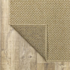 Style Haven Veranda Tonal Woven Basket Weave Indoor-Outdoor Rug