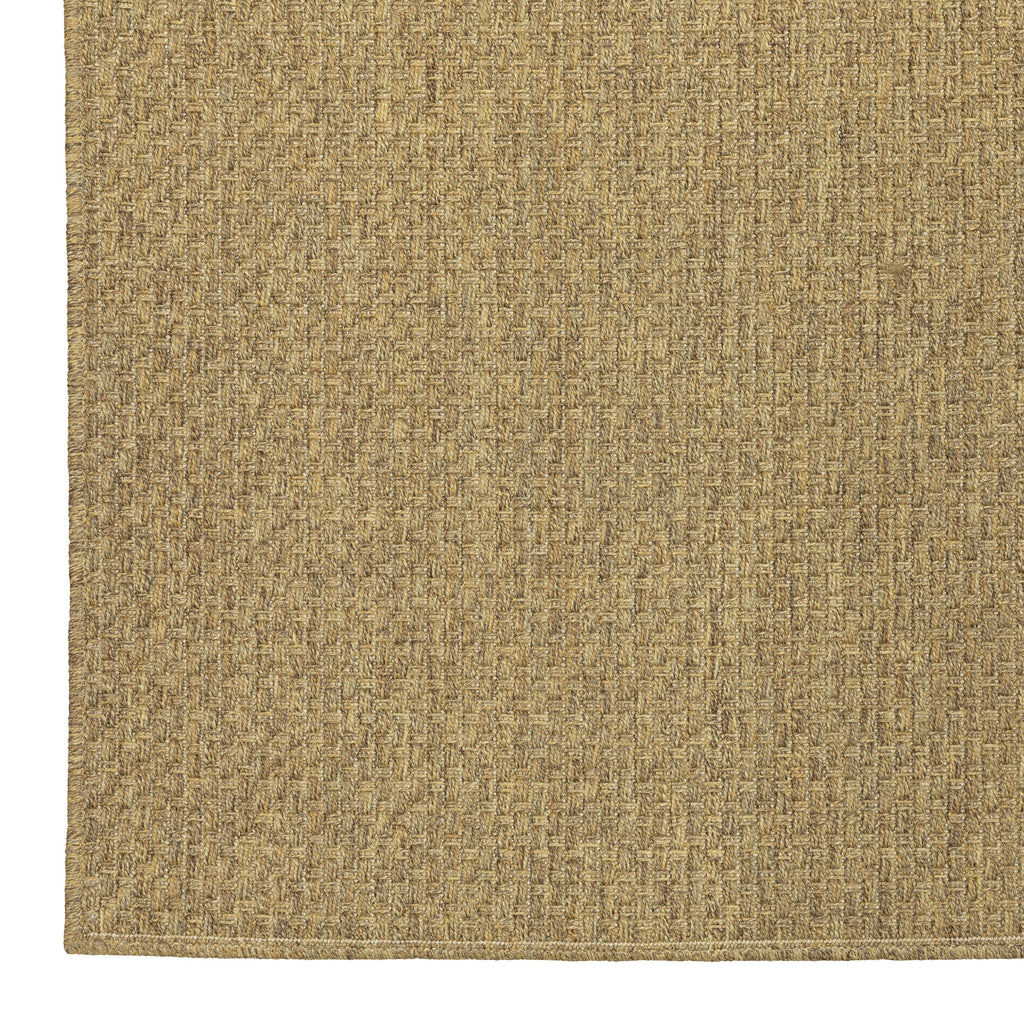 Style Haven Veranda Tonal Woven Basket Weave Indoor-Outdoor Rug