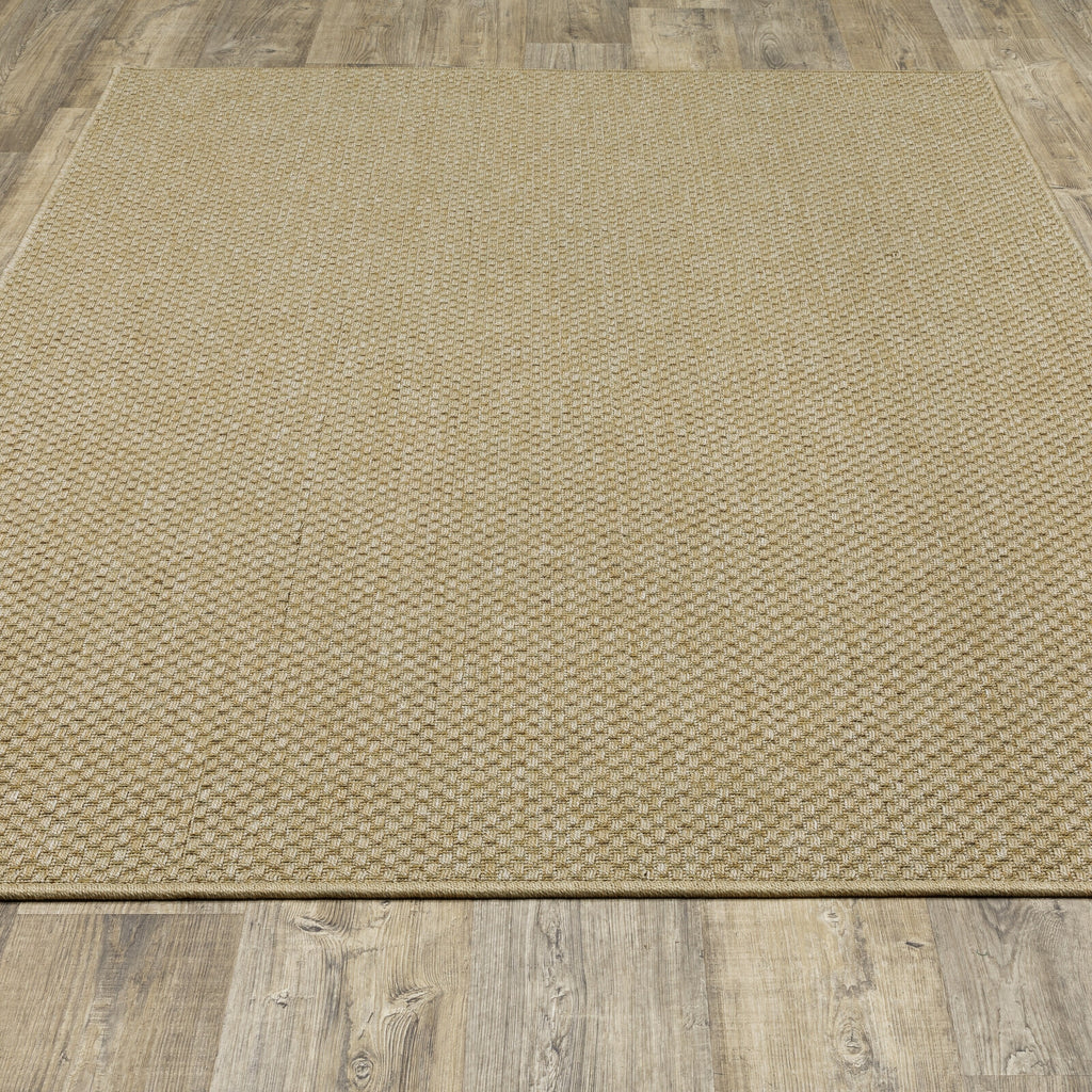 Style Haven Veranda Tonal Woven Basket Weave Indoor-Outdoor Rug